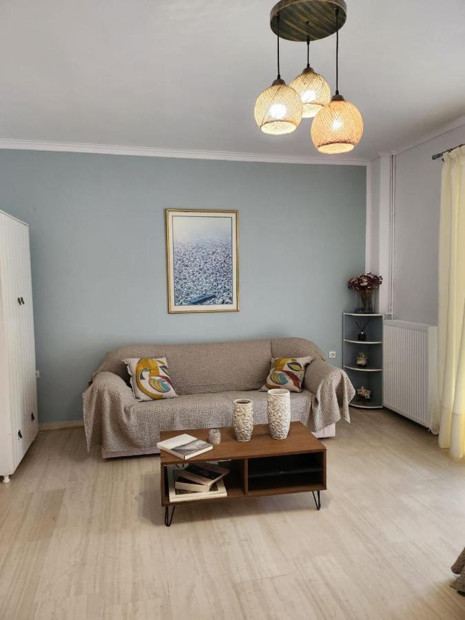 Queen Aspri Apartment 3' Min To The Beach! อันติกีรา ภายนอก รูปภาพ