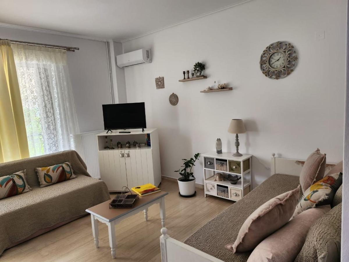 Queen Aspri Apartment 3' Min To The Beach! อันติกีรา ภายนอก รูปภาพ