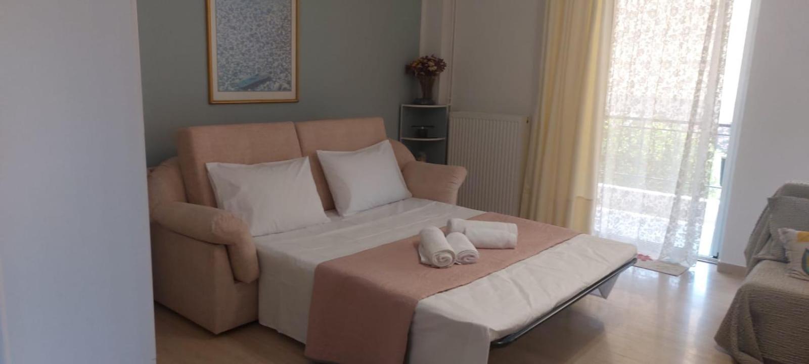 Queen Aspri Apartment 3' Min To The Beach! อันติกีรา ภายนอก รูปภาพ